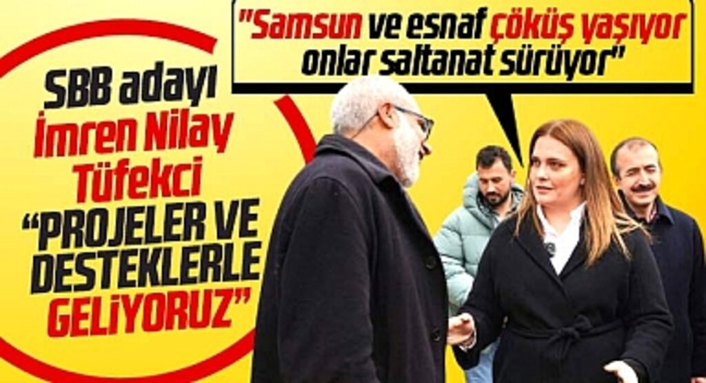 İmren Nilay Tüfekci açıkladı! Samsun ve esnaf çöküş yaşıyor onlar saltanat sürüyor