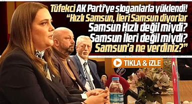İmren Nilay Tüfekci AK Parti'ye yüklendi! Size inanan Samsun'a ne verdiniz?