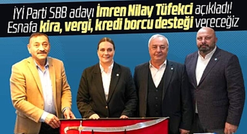 İYİ Parti Samsun Büyükşehir adayı Tüfekci açıkladı! Esnafa kira ve vergi desteği vereceğiz