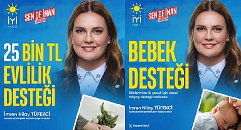 Samsun Büyükşehir adayı Tüfekci 25 bin TL evlilik desteği vereceğini açıkladı