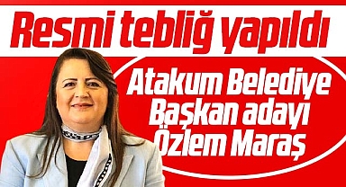Samsun'da AK Parti'nin Atakum Belediye Başkan adayı Özlem Maraş