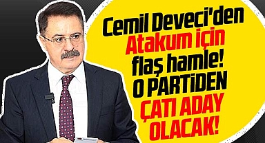 Samsun'da CHP'nin aday göstermediği Cemil Deveci'den Atakum için flaş hamle
