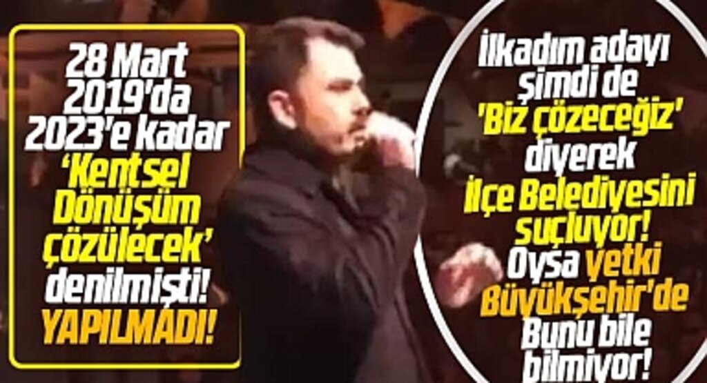 Samsun'da İlkadım'ın Kentsel Dönüşümü ile ilgili bunları bilmeden hiç bir aday konuşmasın