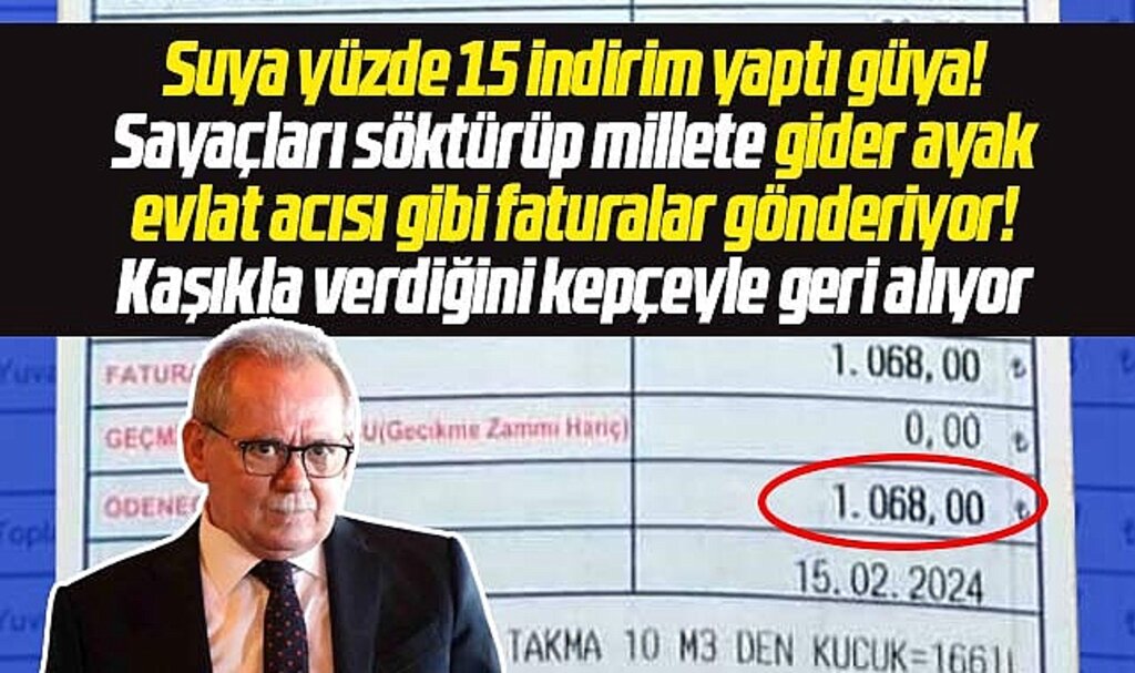 Samsun'da su faturaları daha çok şişti! Kaşıkla verilen indirim kepçeyle geri alınıyor
