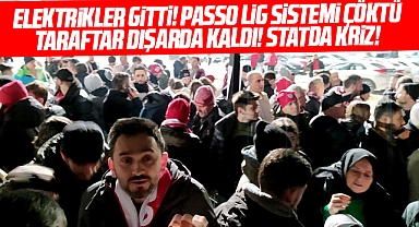 Samsunspor Galatasaray maçi öncesi statda kriz! Pasolig sistemi çöktü