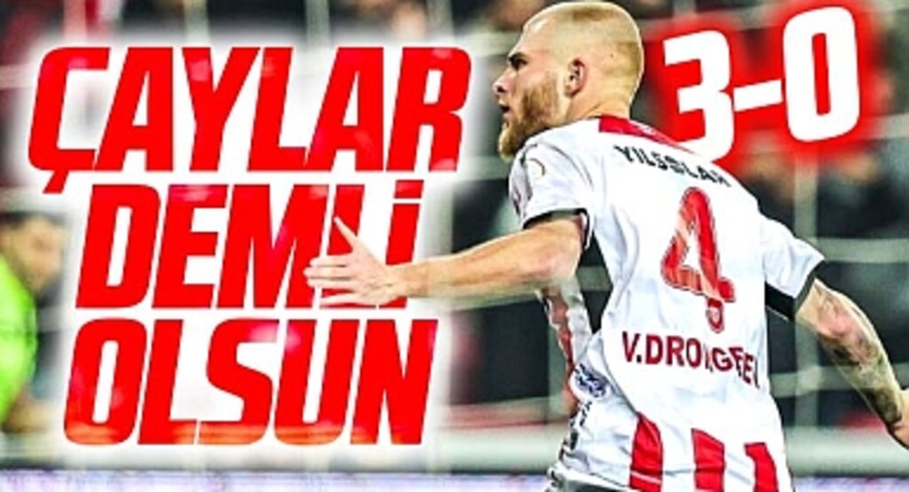 Samsunspor Rizespor'u 3'ledi! Drongelen, Holse ve Ntcham maçı göğüsledi