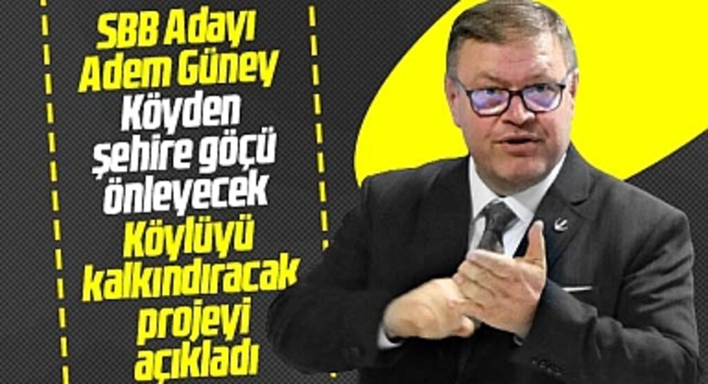YRP Samsun Büyükşehir adayı Adem Güney köylüyü kalkındıracak projesini açıkladı