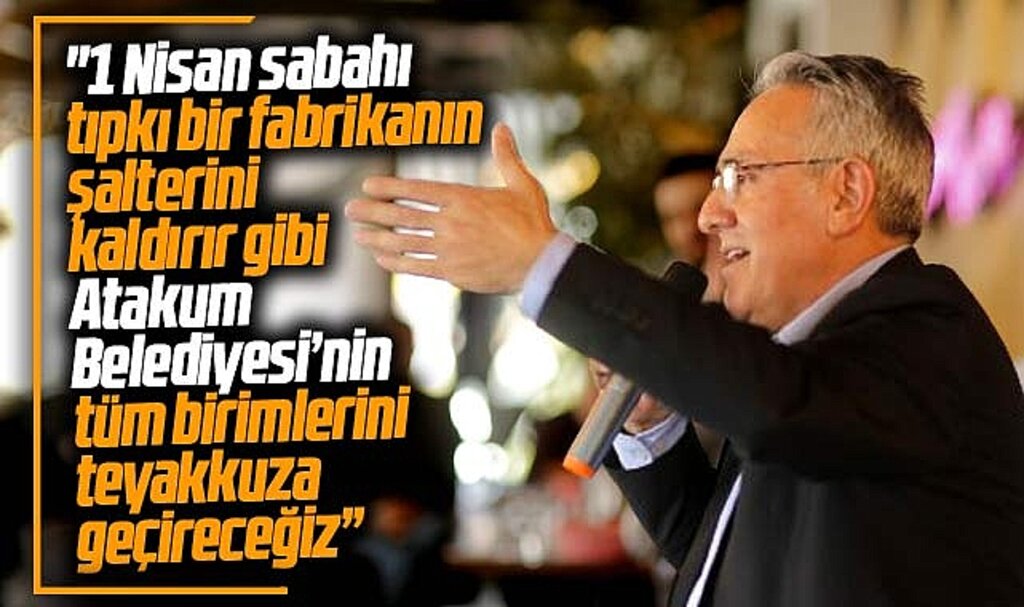 Atakum Belediye Başkan adayı Adem Bektaş: Tüm birimleri teyakkuza geçireceğiz
