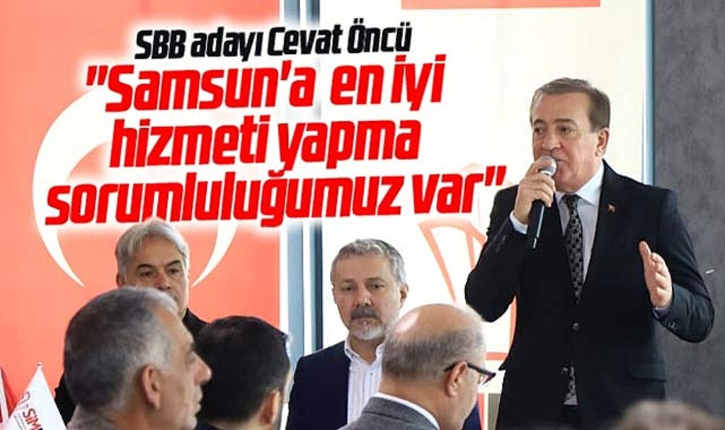 Samsun Büyükşehir adayı Cevat Öncü SİMDER'de açıkladı! Samsun'a sorumluluğumuz var