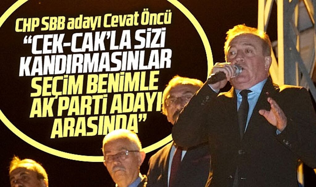 Samsun Büyükşehir adayı Cevat Öncü: Yarış benimle AK Parti adayı arasında