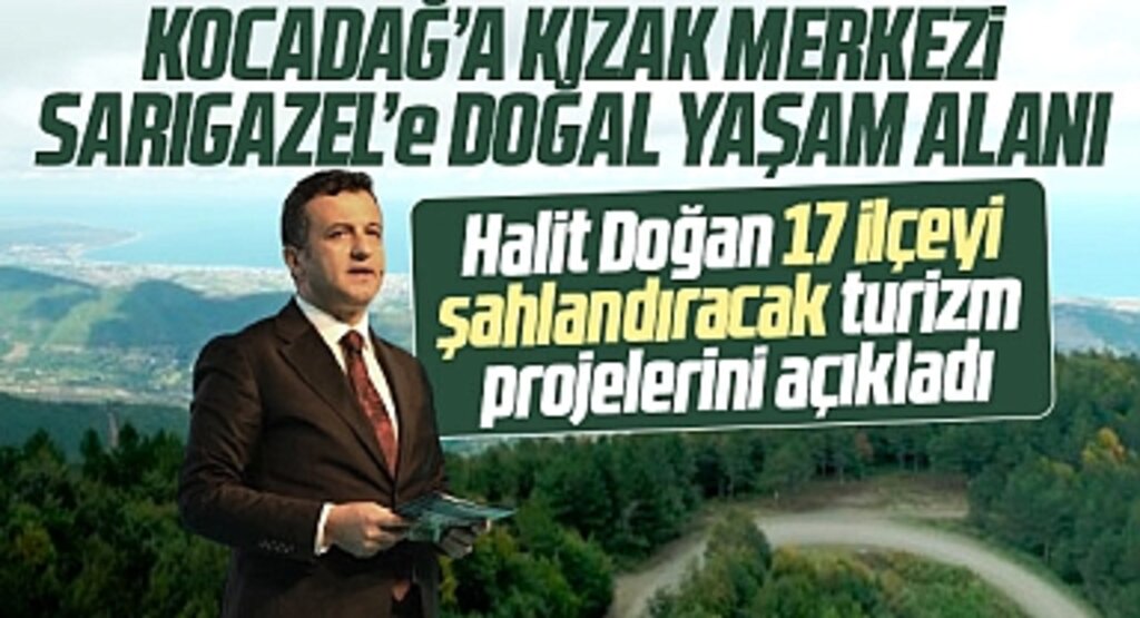 Samsun Büyükşehir adayı Halit Doğan 17 ilçeyi şahlandıracak turizm projelerini açıkladı