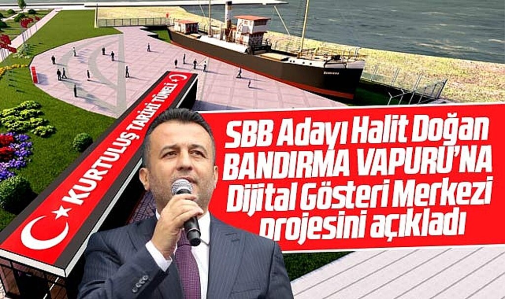 Samsun Büyükşehir adayı Halit Doğan Dijital Gösteri Merkezi projesini açıkladı