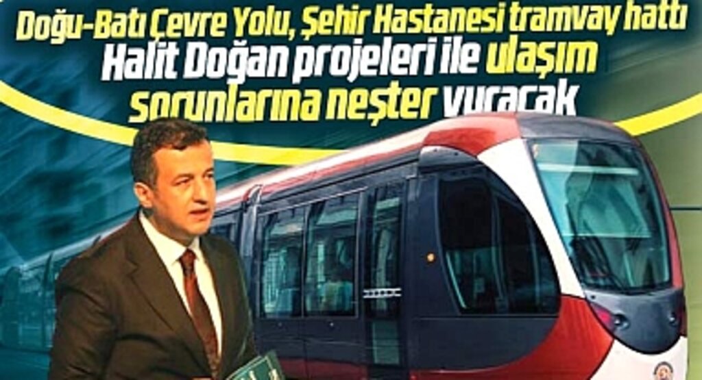 Samsun Büyükşehir adayı Halit Doğan ulaşım sorunlarına neşter vuracak projelerini açıkladı
