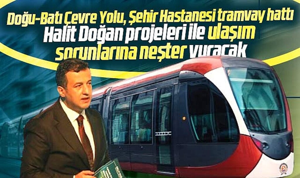 Samsun Büyükşehir adayı Halit Doğan ulaşım sorunlarına neşter vuracak projelerini açıkladı