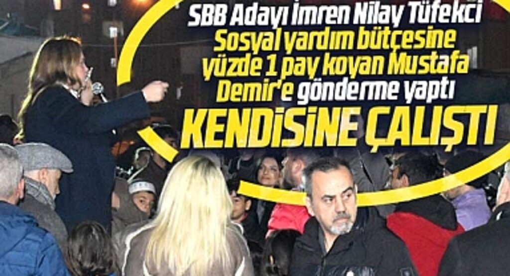 Samsun Büyükşehir adayı İmren Nilay Tüfekci Demir'e gönderme yaptı! Kendilerine çalıştılar