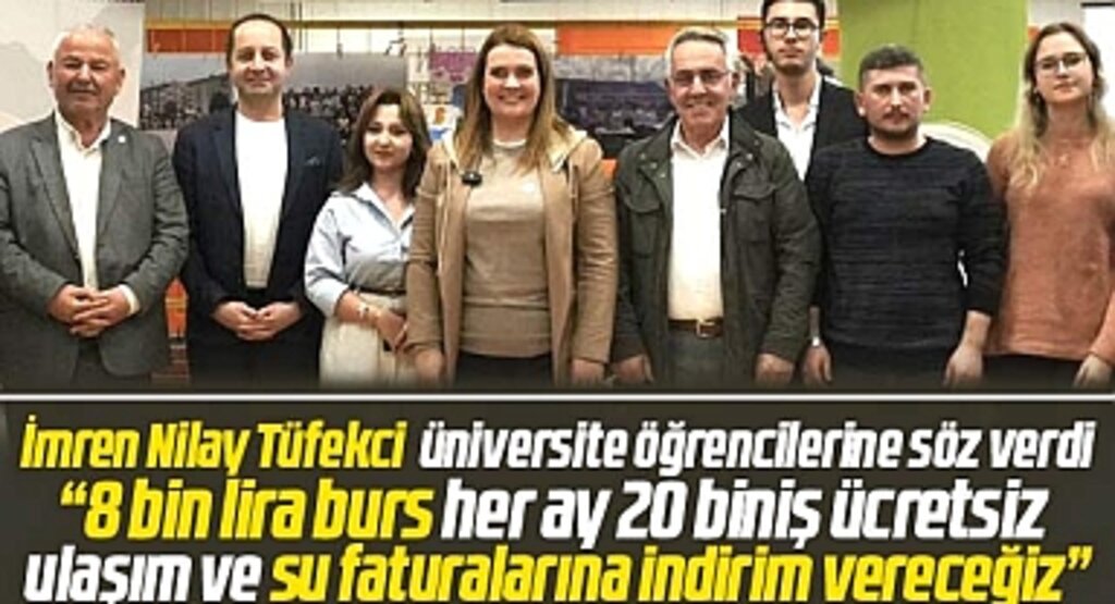 Samsun Büyükşehir adayı İmren Nilay Tüfekci üniversite öğrencilerine projelerini anlattı