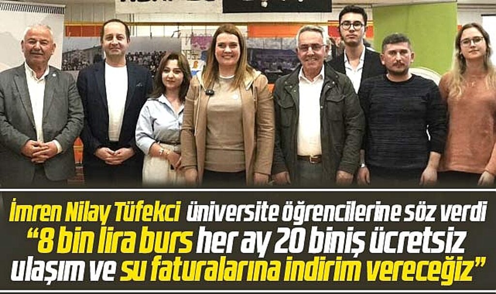 Samsun Büyükşehir adayı İmren Nilay Tüfekci üniversite öğrencilerine projelerini anlattı