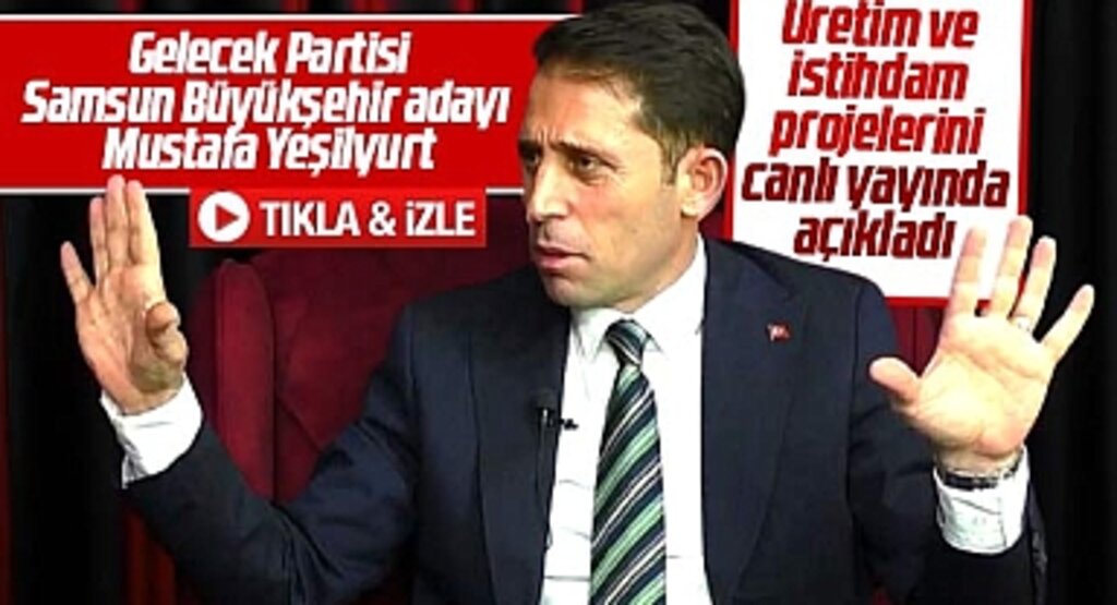 Samsun Büyükşehir adayı Mustafa Yeşilyurt üretim ve istihdam odaklı projelerini açıkladı