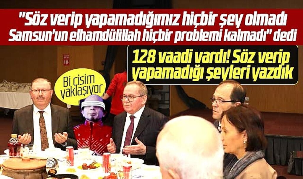 Samsun Büyükşehir Başkanı Demir'in işte söz verip yapamadığı projeler
