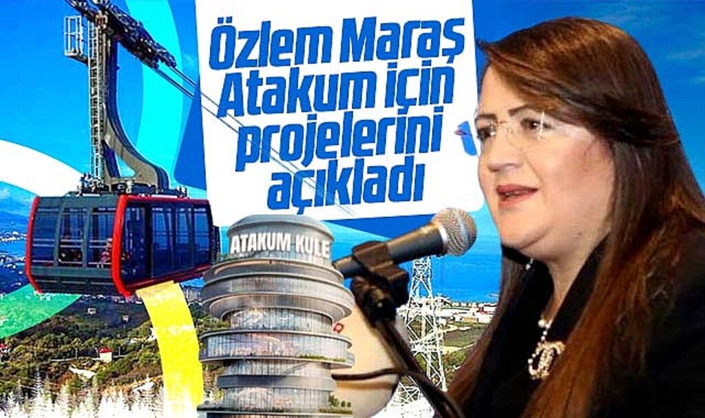 Samsun'da AK Parrti Atakum adayı Özlem Maraş Atakum için projelerini açıkladı