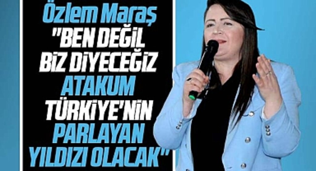 Samsun'da AK Parti Atakum adayı Özlem Maraş açıkladı! Atakum Türkiye'nin yıldızı olacak