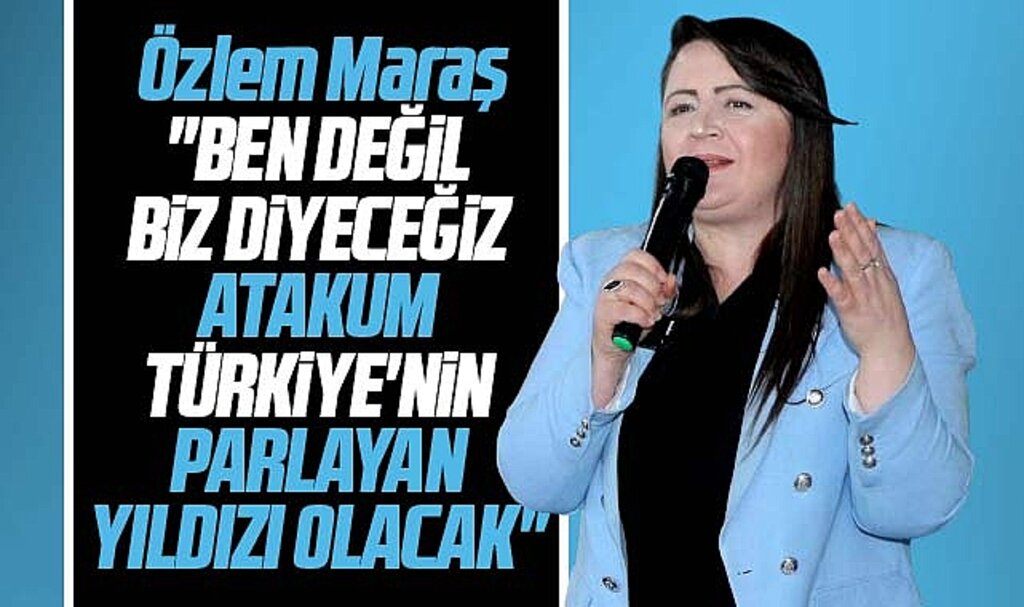 Samsun'da AK Parti Atakum adayı Özlem Maraş açıkladı! Atakum Türkiye'nin yıldızı olacak