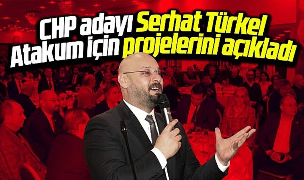 Samsun'da CHP Atakum adayı Serhat Türkel, Atakum için projelerini açıkladı