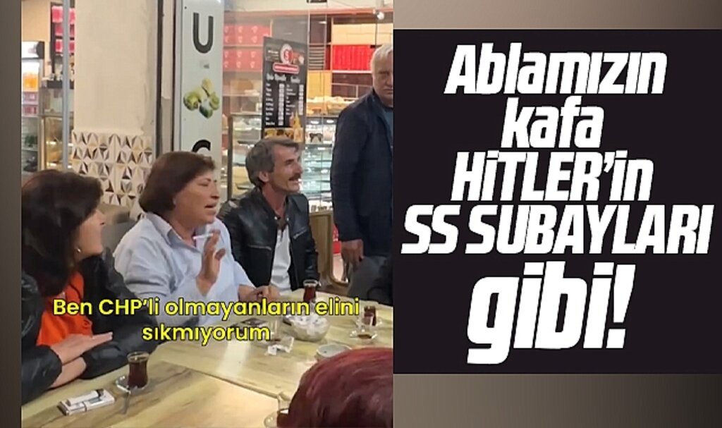 Samsun'da CHP'li olmayanın elini sıkmıyorum diyen kadın!