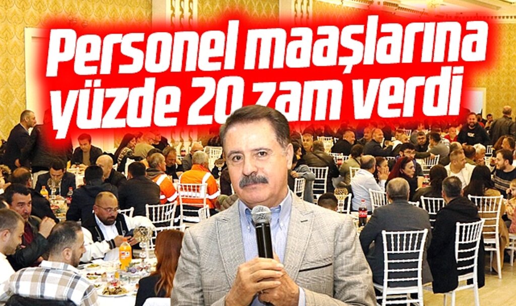 Samsun'da yerel seçime bir gün kala Atakum Belediyesi maaşlara yüzde 20 zam yaptı