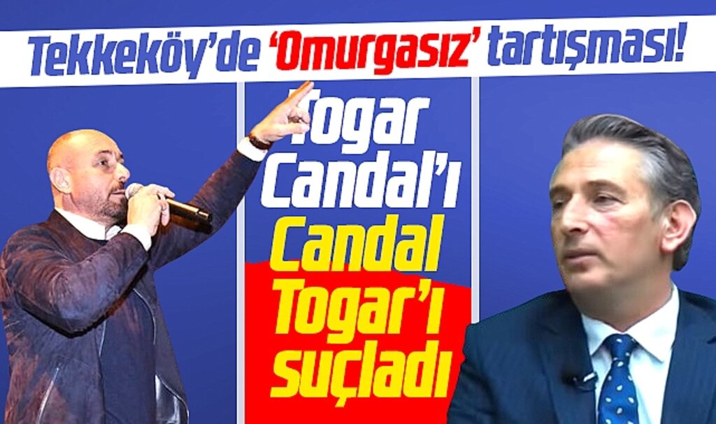 Samsun Tekkeköy'de 'Omurgasız' tartışması! Togar Candal'ı, Candal Togar'ı suçladı