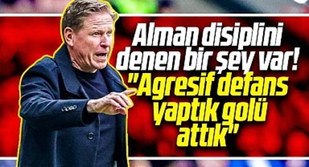 Samsunspor'da Gisdol Ankaragücü'nü nasıl yendiklerini açıkladı! Agresif defans yaptık