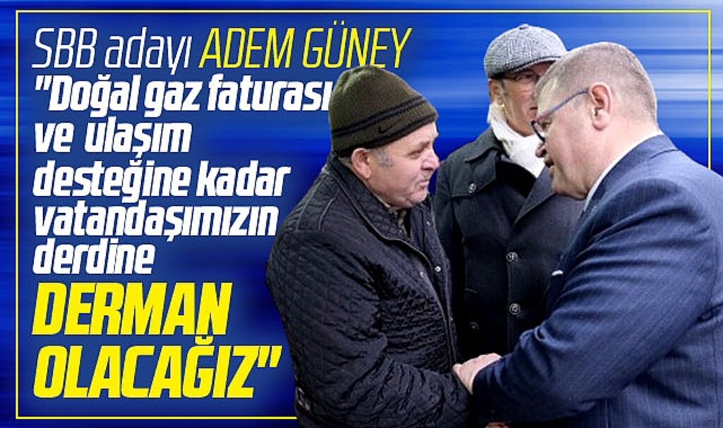 YRP Samsun Büyükşehir adayı Adem Güney: Derde derman olacağız