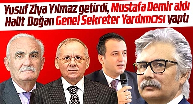 Samsun'da Necmi Çamaş'ı Yılmaz getirdi, Demir aldı, Doğan Genel Sekreter Yardımcısı yaptı