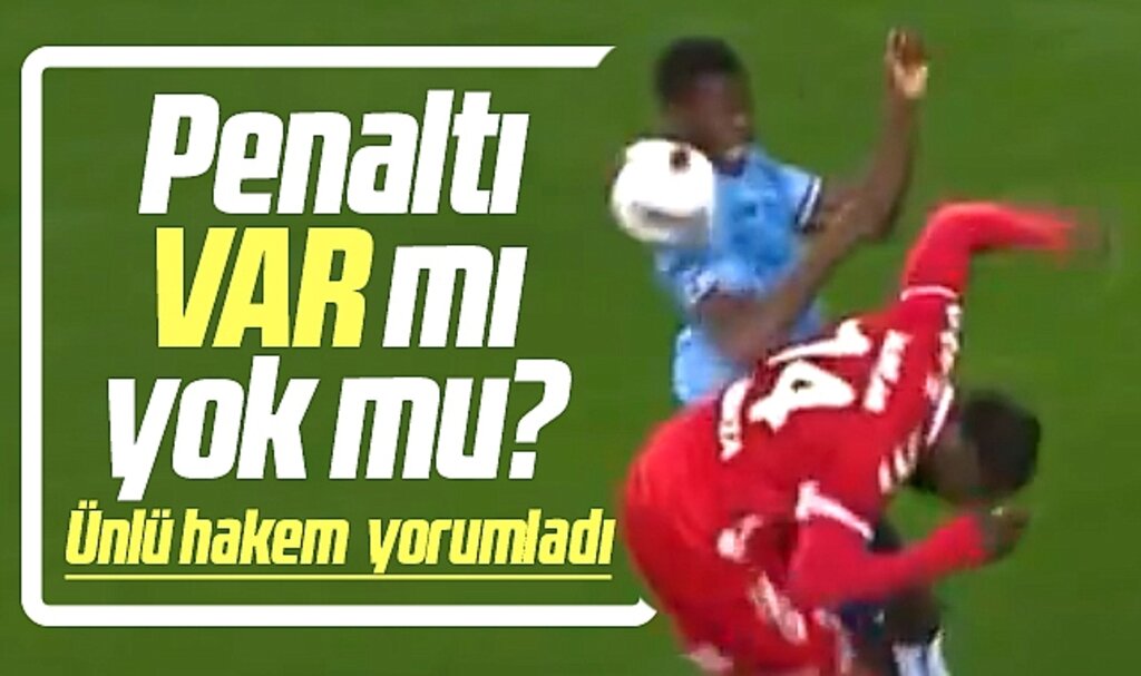 Samsunspor-Adana Demirspor maçında tartışmalı posizyon! Penaltı VAR mı yok mu?