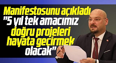 Atakum Belediye Başkanı Serhat Türkel 5 yıllık manifestosunu açıkladı!