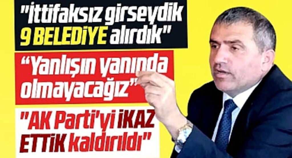 MHP Samsun il Başkanı Mucur'dan yerel seçim ve Cumhur İttifakı ile ilgili flaş açıklamalar!