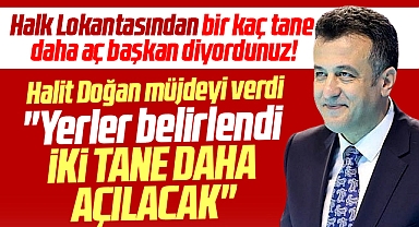 Samsun Büyükşehir Başkanı Doğan açıkladı! İki tane daha Halk Lokantası açılacak