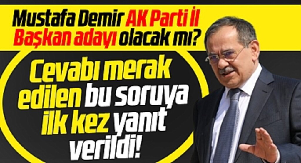 Samsun Büyükşehir eski Başkanı Demir AK Parti İl Başkan adayı olacak mı? Açıklama yapıldı