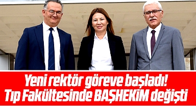 Samsun OMÜ Tıp Fakültesi Başhekimliği görevine Ünsal Özgen geldi
