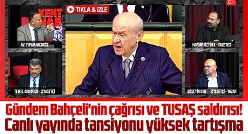 Samsun'da Kentin Nabzı canlı yayınında Bahçeli'nin çağrısı ve TUSAŞ saldırısı tartışıldı