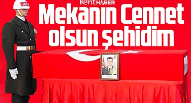 Samsun'da şehit teğmen Tunahan Dağlı'nın cenazesi Vezirköprü'de toprağa verildi