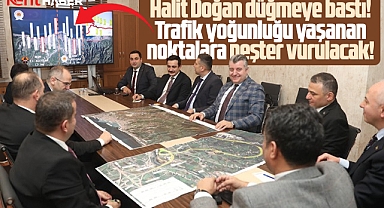 Samsun'da trafik yoğunluğu yaşanan noktalara neşter vurulacak! Düğmeye basıldı