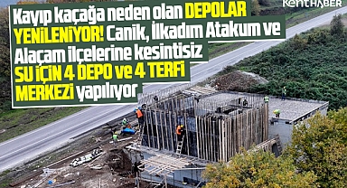 Samsun SASKİ'den Canik, İlkadım, Atakum ve Alaçam ilçelerine içme suyu yatırımı