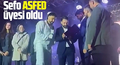 Samsunlu sanatçı Sefo, ASFED üyesi oldu