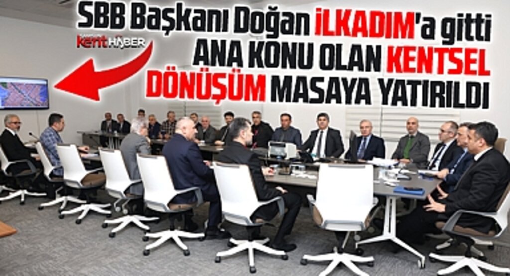 Samsun Büyükşehir ve İlkadım Belediyesi Kentsel Dönüşüm için istişare toplantısı yaptı! 