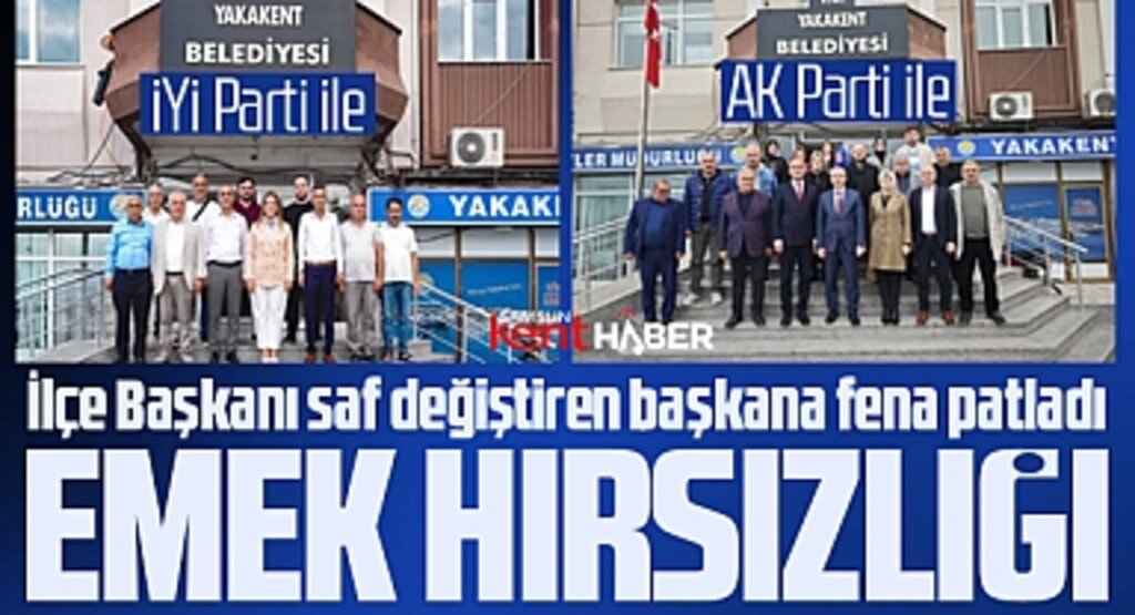 Samsun'da İYİ Parti Yakakent İlçe Başkanından Aydoğdu ve AK Parti'ye emek hırsızlığı tepkisi