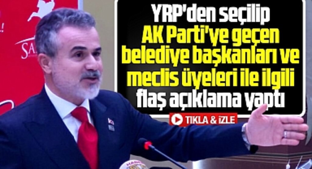 Suat Kılıç'tan AK Parti'ye geçen Ladik ve Ayvacık Belediye Başkanı ile ilgili flaş açıklama