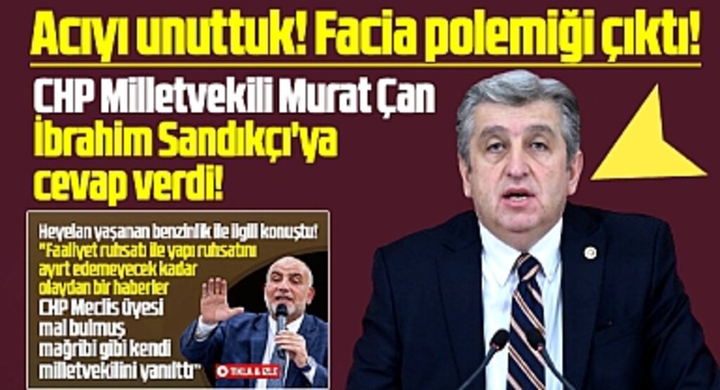 CHP Samsun Milletvekil Çan'dan İbrahim Sandıkçı'ya ruhsat cevabı
