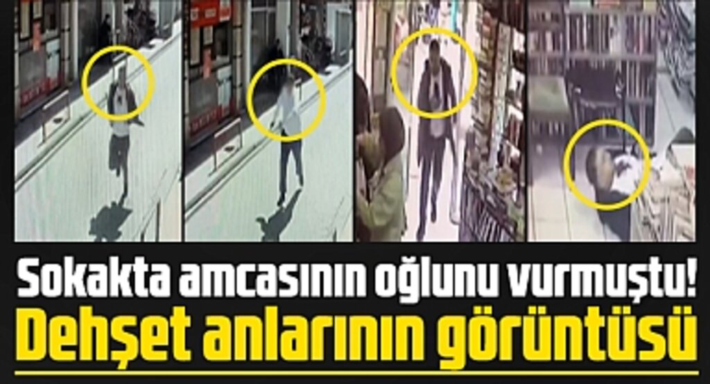Samsun'da 16 yaşındaki çocuk amcaoğlunu vurdu! O anların videosu ortaya çıktı
