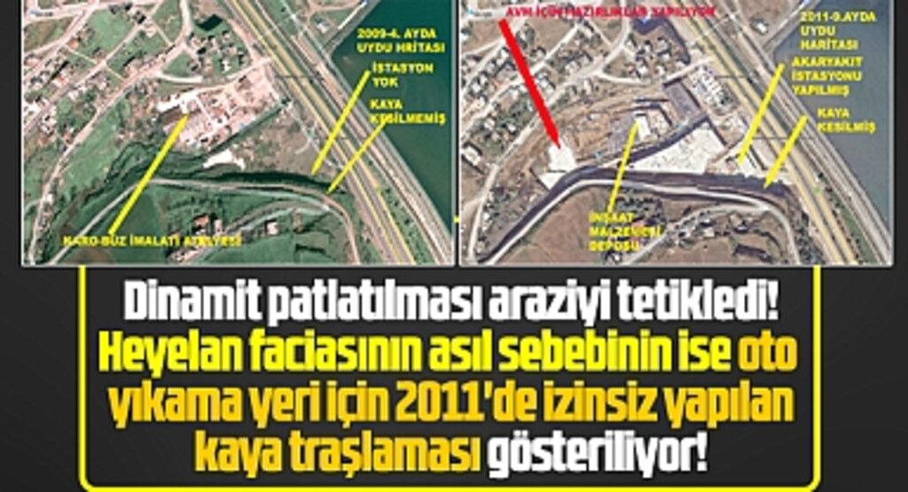 Samsun'da benzinlikteki heyelan faciasının asıl sebebi ile ilgili dikkat çeken iddia!